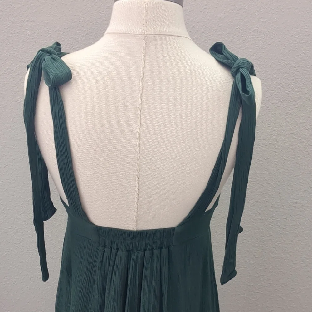 Abercrombie & Fitch Forest Green Maxi Dress